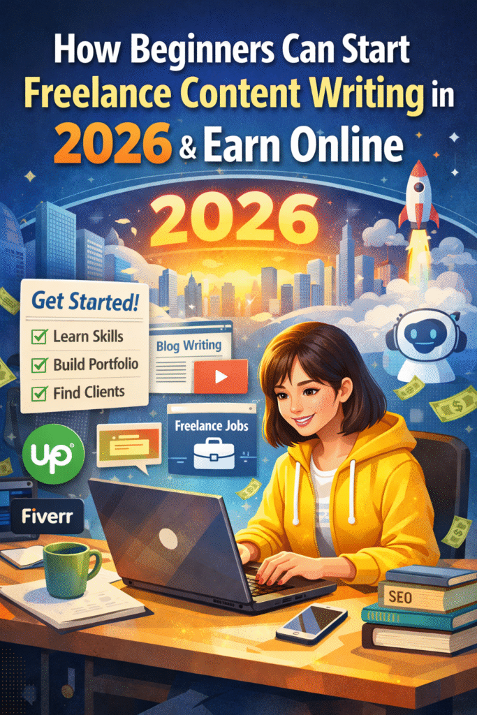 Freelance Content Writing for Beginners in 2026